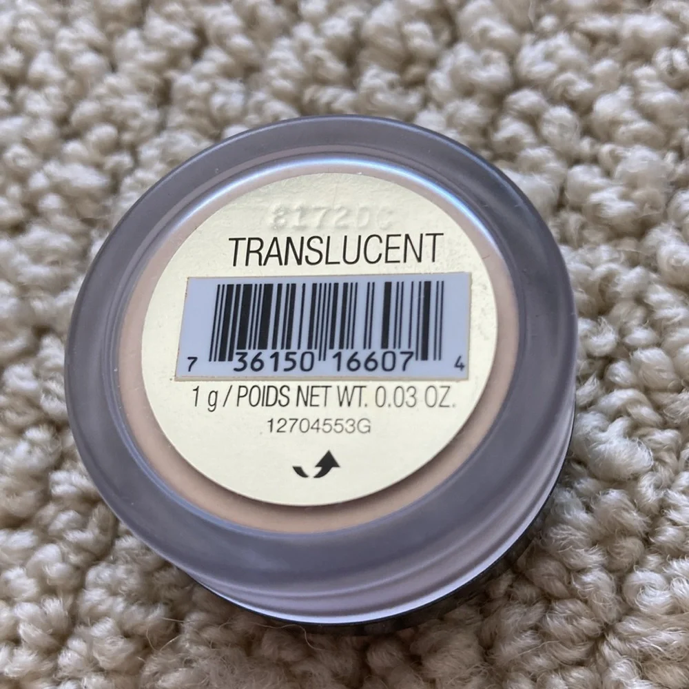 Laura Mercier Translucent Setting Powder Mini Travel Size 0.03 oz Like New